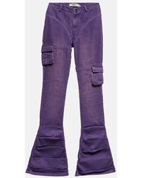 DIDU - Gathered Flared Jeans - Lyst