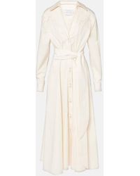 Johanna Ortiz - Robe Portefeuille Vela De Cruz En Coton - Lyst