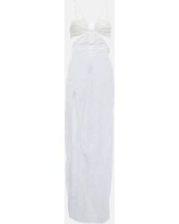 Nensi Dojaka - Bridal Cutout Lace Gown - Lyst