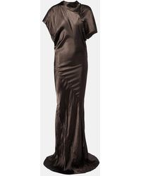 Rick Owens - Seb Satin Gown - Lyst