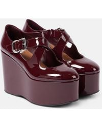 Alaïa - Alaã¯A Crossed Wedges - Lyst