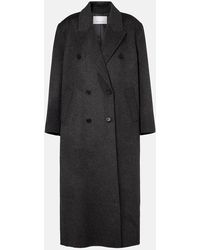 Frankie Shop - Gaia Double-Breasted Wool-Blend Coat - Lyst