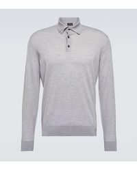 Zegna - Polo High Performance in lana - Lyst