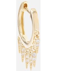 Sydney Evan - Fringe 14kt Gold Earrings With Diamonds - Lyst