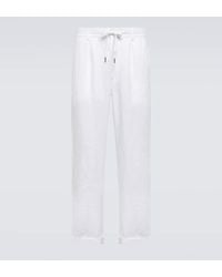 Polo Ralph Lauren - Pantalones rectos de lino - Lyst