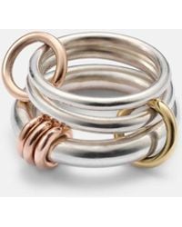 Spinelli Kilcollin - Orion Sterling And 18Kt Linked Rings - Lyst