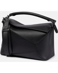 Loewe - Mini Puzzle Bag In Satin Calfskin - Lyst
