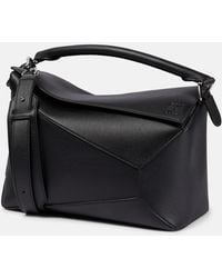 Loewe - Mini Puzzle Bag In Satin Calfskin - Lyst