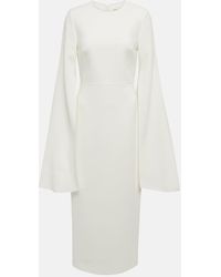 ROKSANDA - Bridal Zimara Crepe Midi Dress - Lyst