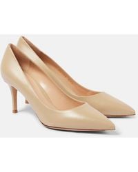 Gianvito Rossi - Gianvito 70 Leather Pumps - Lyst