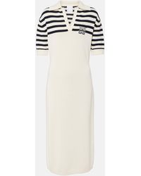 Givenchy - 4g Striped Polo Dress - Lyst