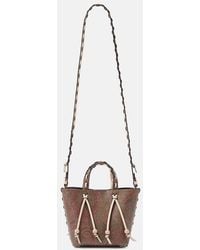 Etro - Essentials Small Canvas Shoulder Bag - Lyst