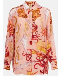 FARM Rio - Camisa Nautical Wonder Estampada - Lyst
