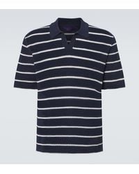 Ralph Lauren - Striped Cotton Polo Shirt - Lyst