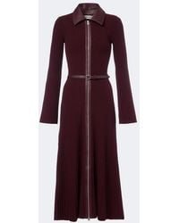 Jonathan Simkhai - Ismelle Belted Ribbed-Knit Shirt Dress - Lyst