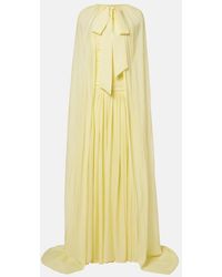 La Fuori - Draped Cape And Gown Set - Lyst