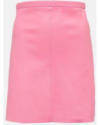 Stouls - Lucie Leather Miniskirt - Lyst