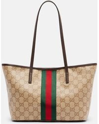 Gucci - Essence Gg Canvas Small Tote Bag - Lyst