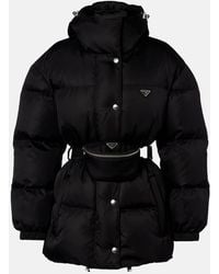Prada - Veste Doudoune En Re-Nylon - Lyst