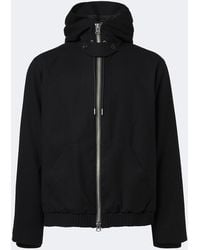 Sacai - Hooded Wool Jacket - Lyst