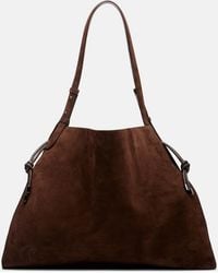 Christian Louboutin - Baggy Suede Tote Bag - Lyst