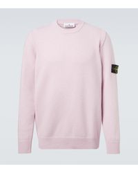 Stone Island - Jersey En Mezcla De Lana - Lyst