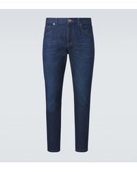 Eleventy - Mid-Rise Slim Jeans - Lyst
