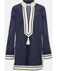 Tory Burch - Cotton Tunic Dress - Lyst