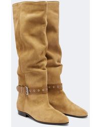 Isabel Marant - Rilton Suede Knee-High Boots - Lyst