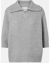 Lisa Yang - Lailai Cashmere And Silk Polo Sweater - Lyst