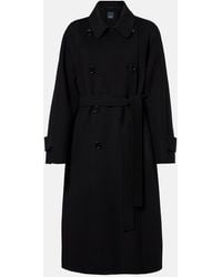 Max Mara - Double-Breasted Virgin Wool Coat - Lyst