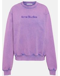 Acne Studios - Sweatshirt aus Baumwoll-Jersey - Lyst