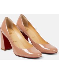 Christian Louboutin - Miss Sab 85 Patent Leather Pumps - Lyst