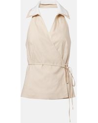 Jonathan Simkhai - Campbell Linen Top - Lyst