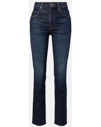 KHAITE - Viv Straight Jeans - Lyst