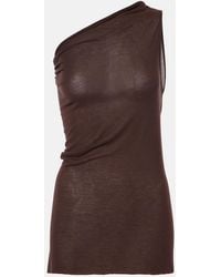 Rick Owens - Athena One-Shoulder Top - Lyst