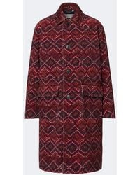Dries Van Noten - Printed Cotton Corduroy Coat - Lyst