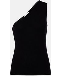 Lisa Yang - One-Shoulder Cotton And Cashmere Top - Lyst