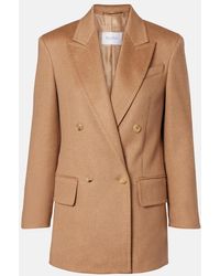 Max Mara - Blazer Olimpia En Laine De Chameau - Lyst