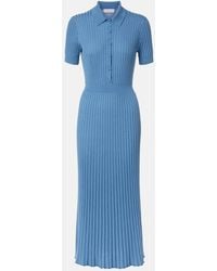 Gabriela Hearst - Amor Silk And Cashmere Maxi Dress - Lyst