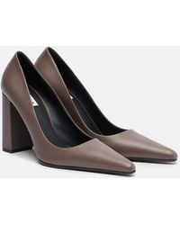 Alaïa - Pointy 90 Leather Pumps - Lyst