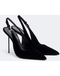 Paris Texas - Slingback-Pumps Lidia Aus Samt - Lyst