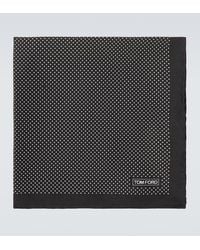 Tom Ford - Polka-Dot Silk Pocket Square - Lyst