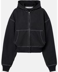 Acne Studios - Sudadera De Algodon Con Logo - Lyst