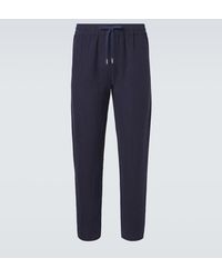 Thom Sweeney - Linen Straight Pants - Lyst