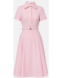 Emilia Wickstead - Iwona Belted Shirt Dress - Lyst