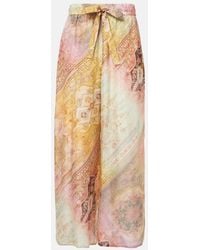 Zimmermann - Wide Trousers - Lyst