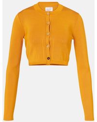 Galvan London - Atalanta Cropped Cardigan - Lyst