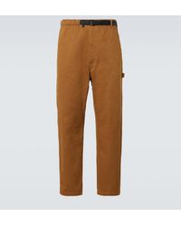 Comme des Garçons - Herringbone Cotton Straight Pants - Lyst