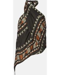 Johanna Ortiz - Ancestral Printed Silk Georgette Top - Lyst